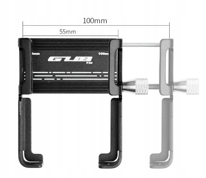 Bicycle phone holder GUB P20 rotating Manufacturer code P20