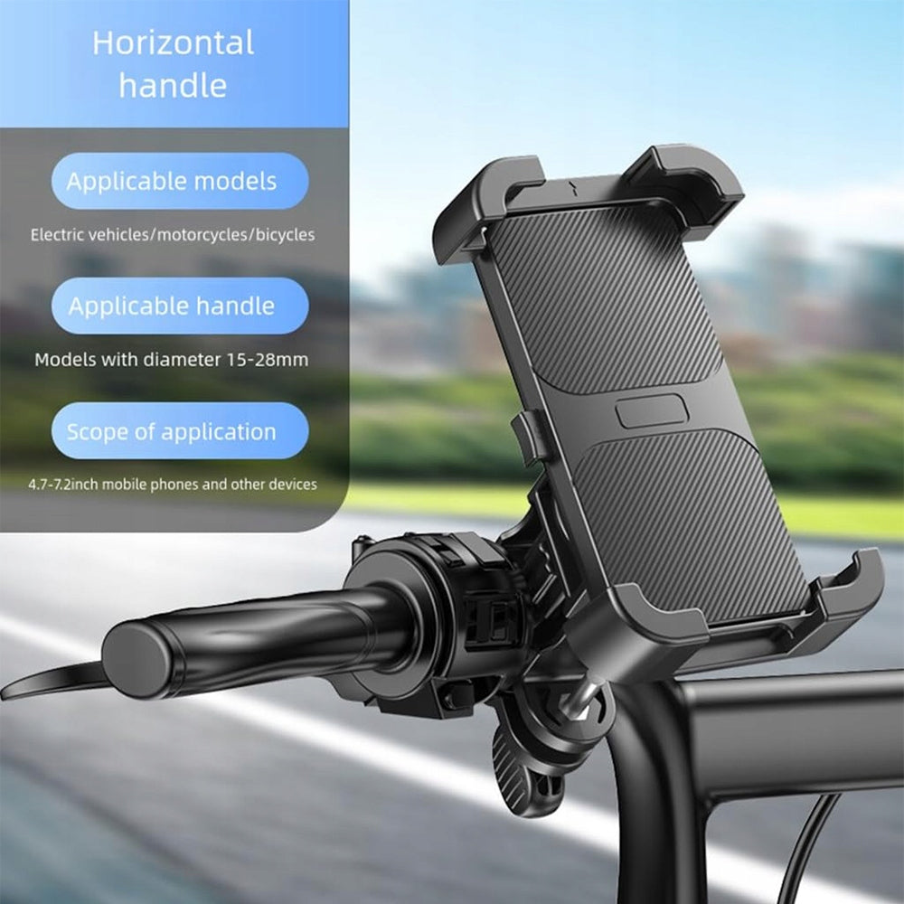 Bicycle phone holder handle, motorcycle phone holder, anti shake Brand no brand