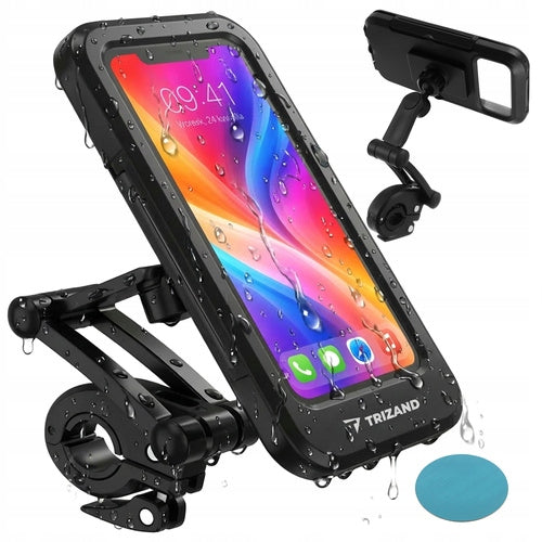 Bicycle phone holder waterproof Trizand For mobile