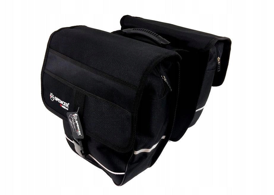 Bicycle pouch 2-chamber 28l Spencer Kind rear