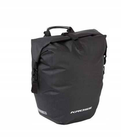 Bicycle pouch Kross Aqua Stop Rear Pannier Bag 25,4L black