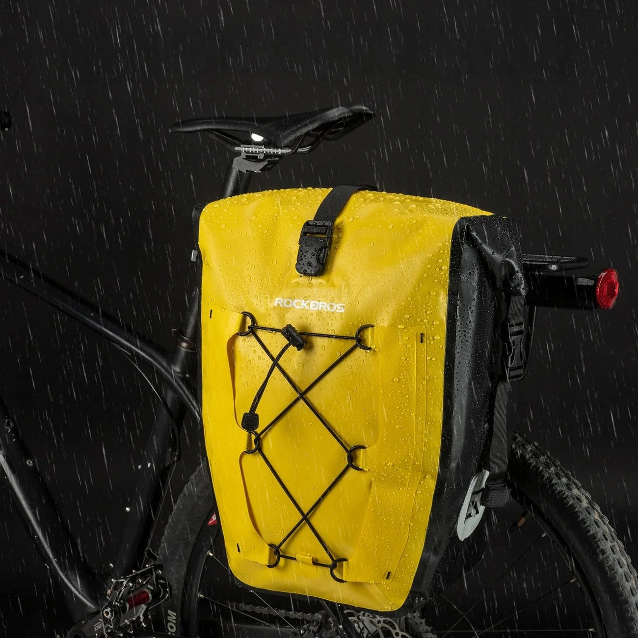 Bicycle pouch Rockbros 30140022005 waterproof 25-32L - yellow Brand Rockbros