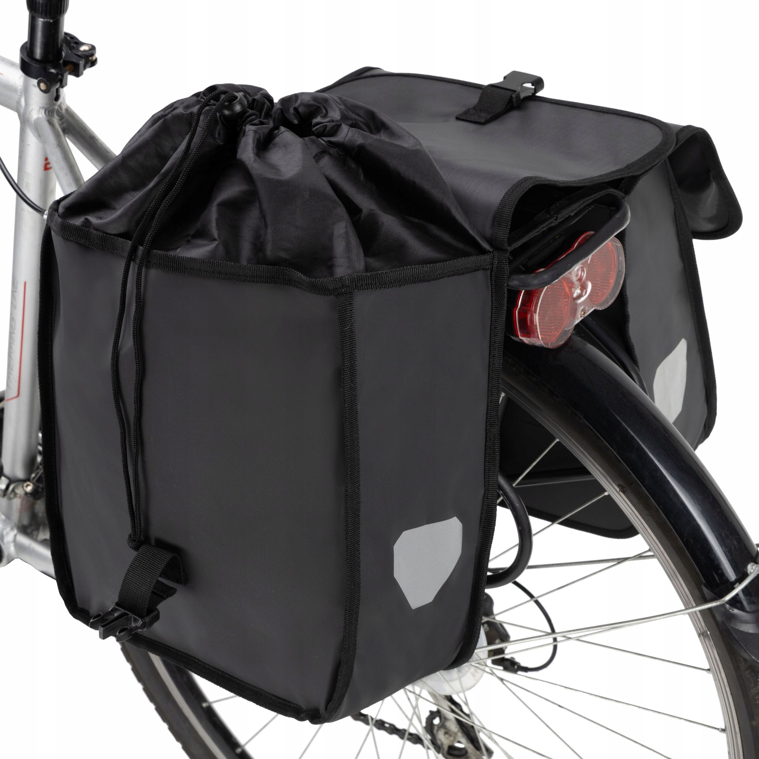 Bicycle pouch for rack double roomy rear waterproof ZAGATTO Packaging status original