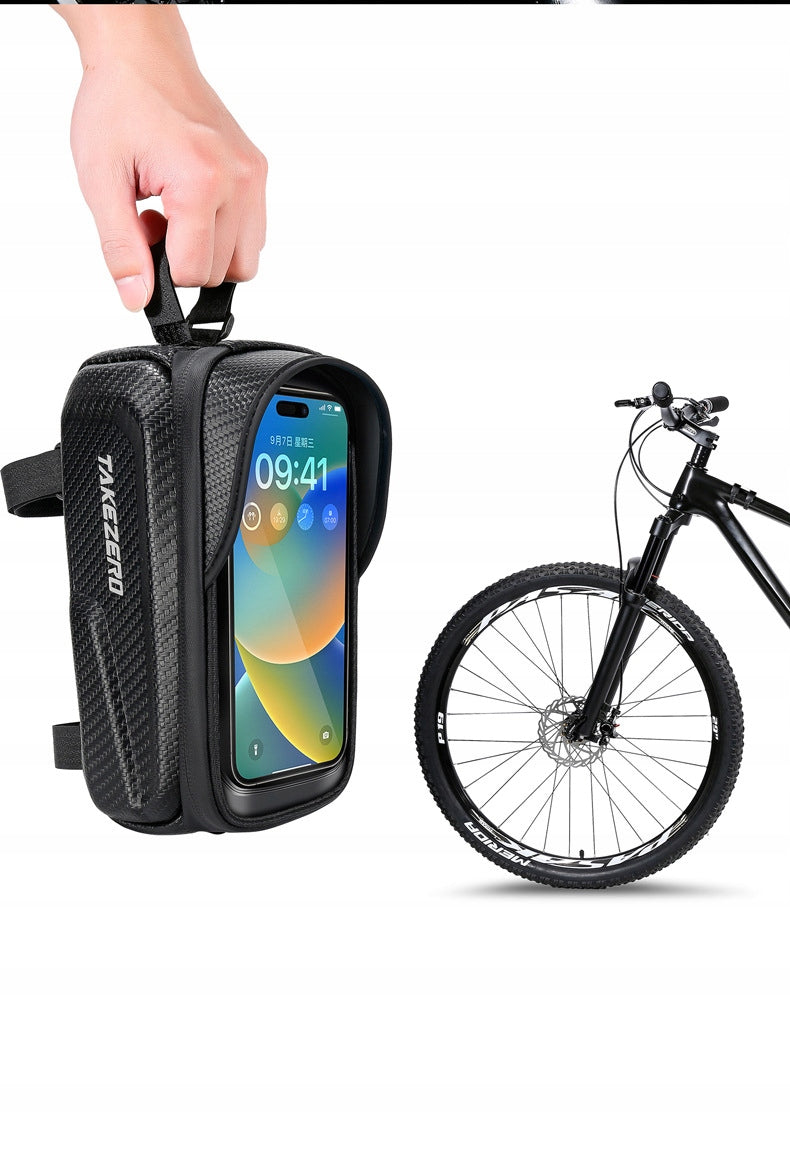 Bicycle pouch large bag holder case phone case touch cover 2L Brand no brand