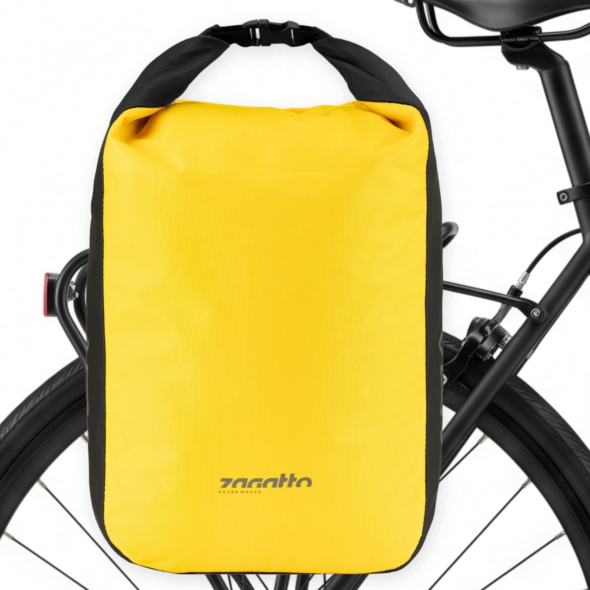 Bicycle pouch trunk bag waterproof side rear roomy ZAGATTO