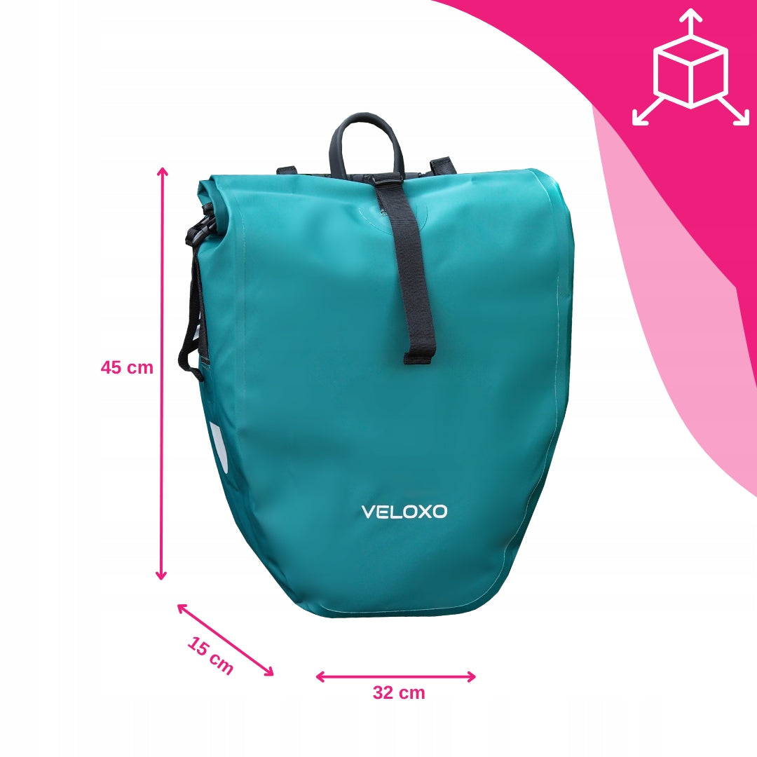 Bicycle pouch waterproof bag VELOXO Adventure Pro 25 for trunk 25L Manufacturer code 5905413651427
