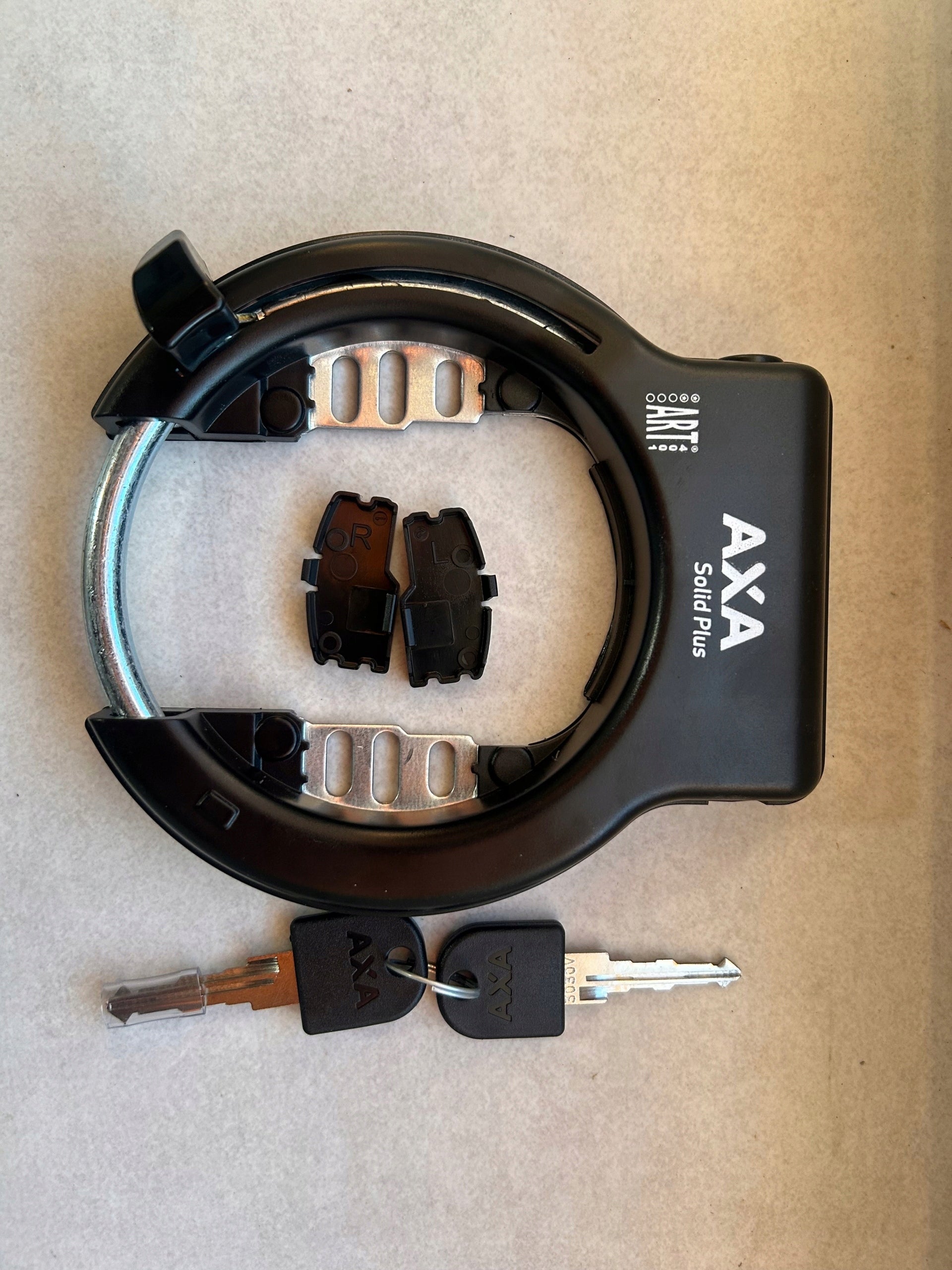 Bicycle protection wheel lock AXA Solid Plus Weight 630 g
