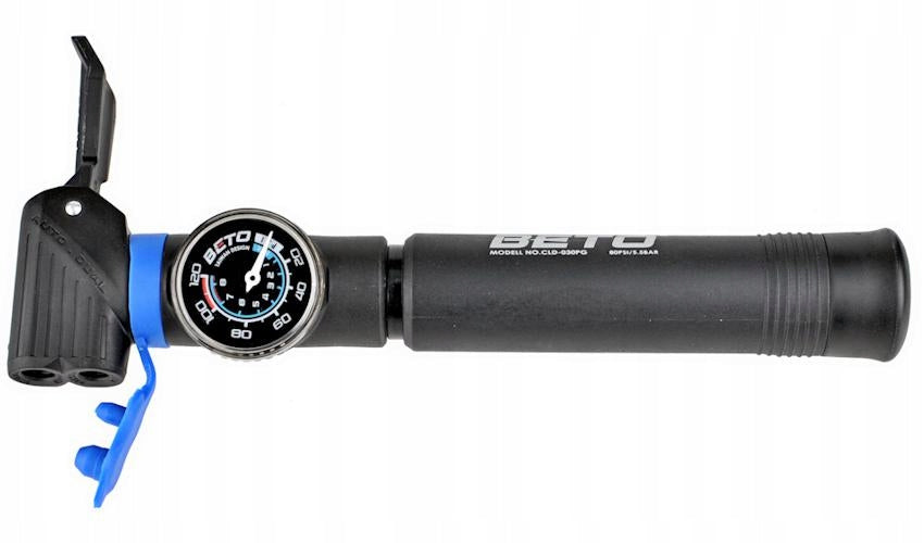 Bicycle pump Beto mini cld-030pg pressure gauge Manufacturer code 2-A-PO-0127