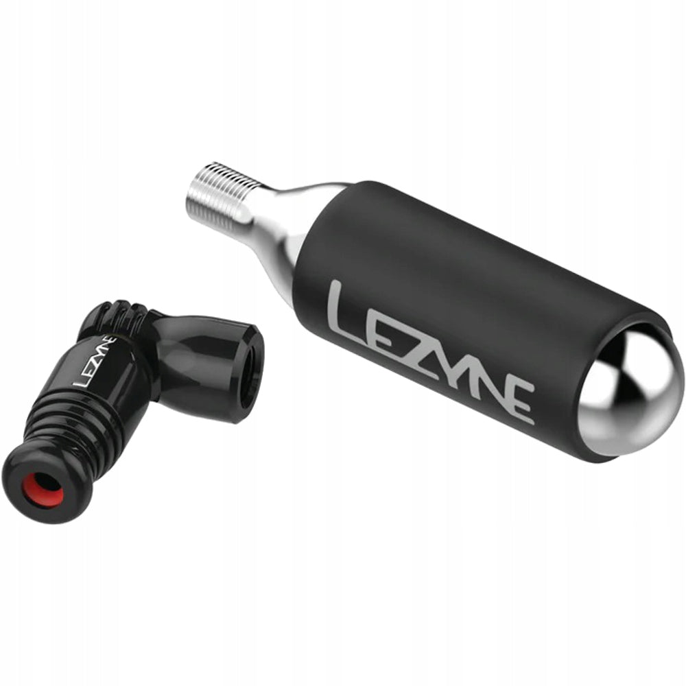 Bicycle pump Lezyne Trigger Speed Drive CO2 + Cartridge 16 g gloss black Color black