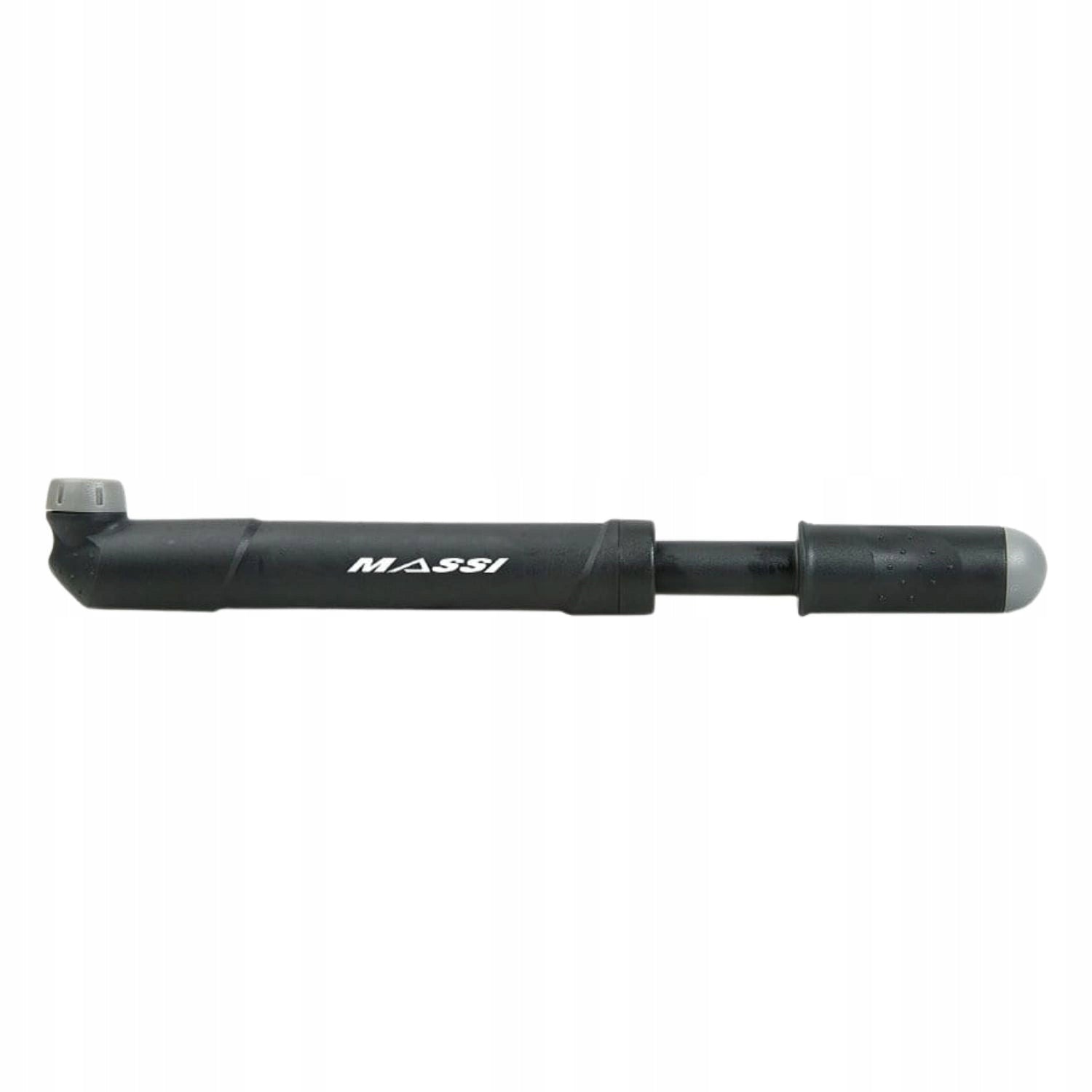 Bicycle pump Massi 23 cm manual small with bicycle holder Color black
