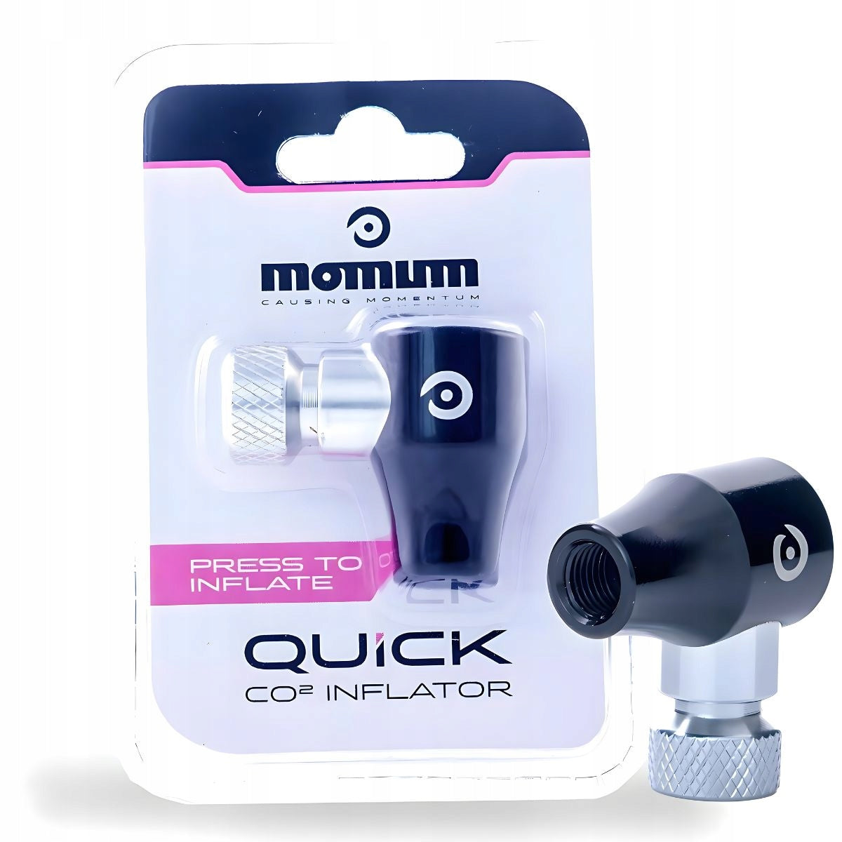Bicycle pump Momum Quick CO2 Inflator black cartridge pump