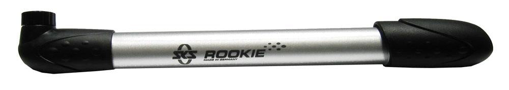 Bicycle pump SKS Rookie silver aluminium