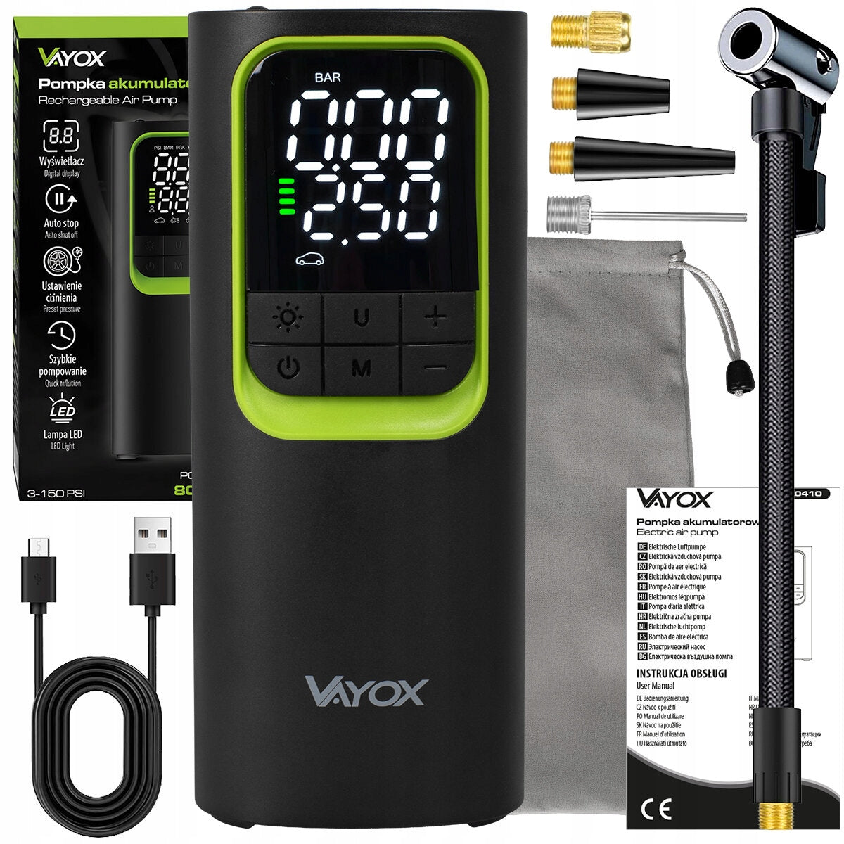 Bicycle pump VAYOX VA0410 Brand Vayox