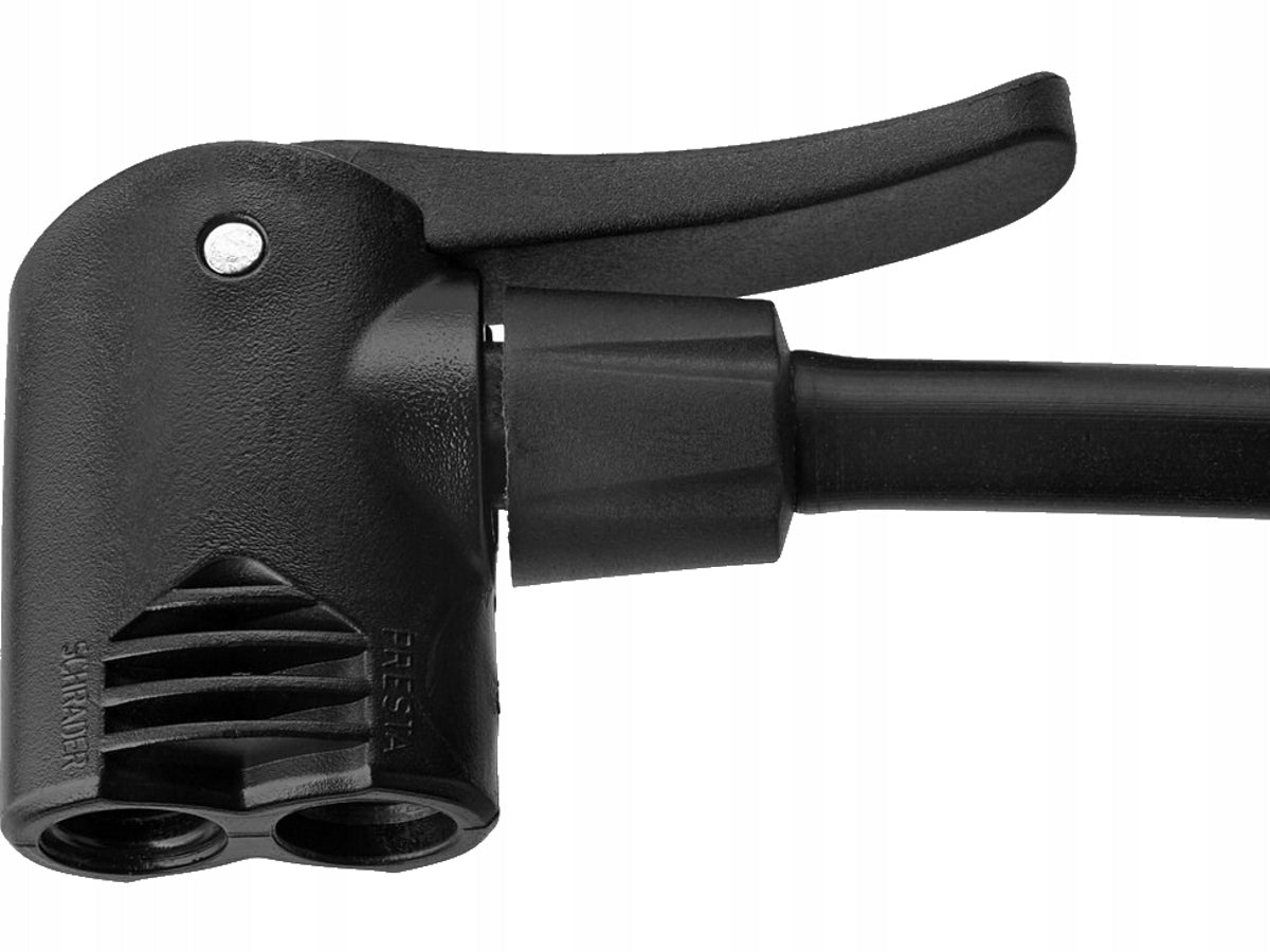 Bicycle pump for bike with pressure gauge schrader, Presta, Dunlop and MTB Manufacturer code 004755