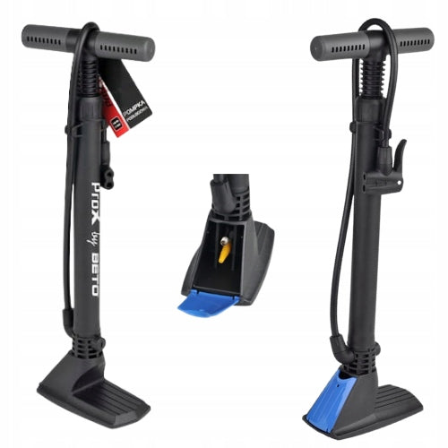 Bicycle pump with hose Beto CMP 088 floor AV/SV/DV/FV
