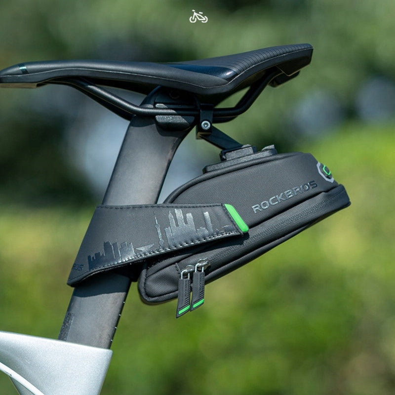 Bicycle saddle bag Rockbros C27-1 Dominant material synthetic material