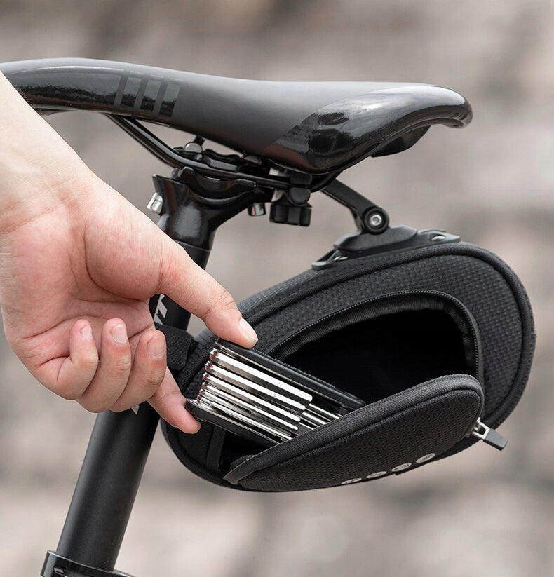 Bicycle saddle bag Rockbros C40 Dominant material polyester