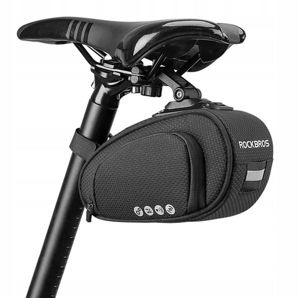Bicycle saddle pouch for tools and inner tube - Rockbros Packaging status original