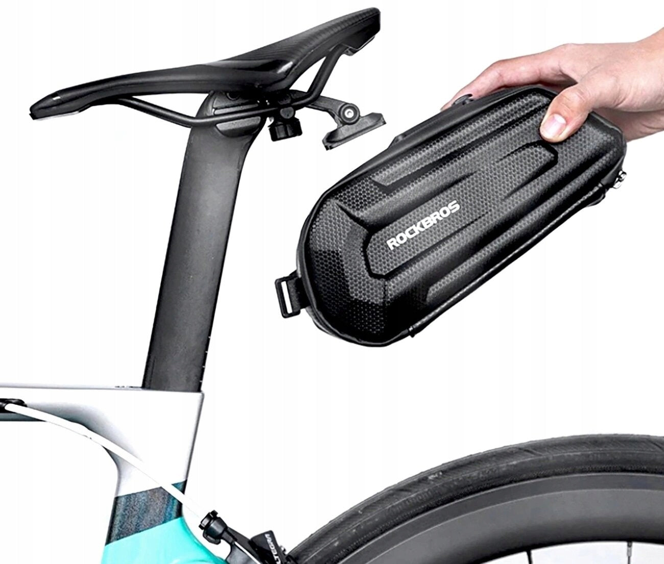 Bicycle seat bag ROCKBROS B69 Black Dominant material nylon