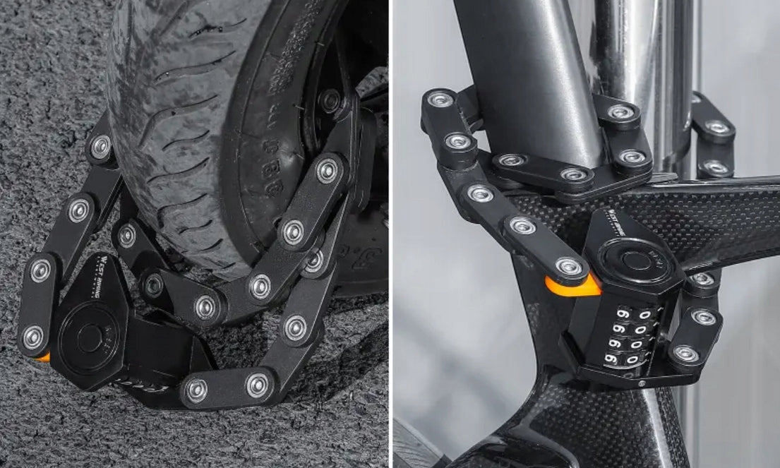 Bicycle security folding clasp strong for West Biking cipher Manufacturer code 0705098
