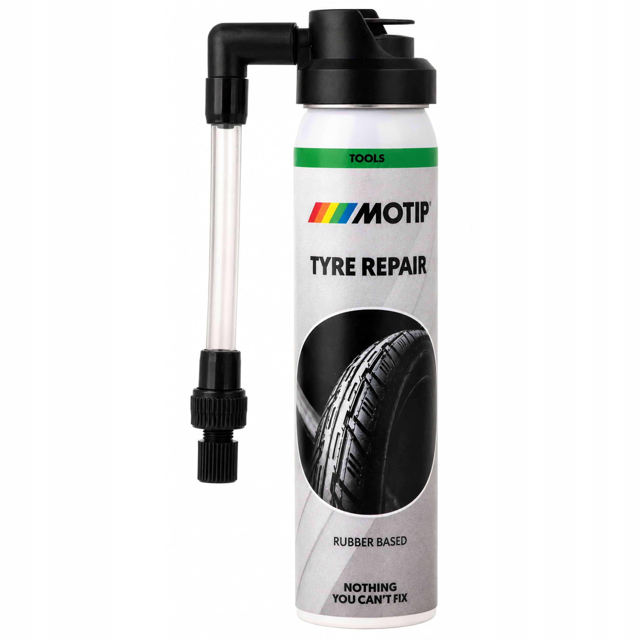 Bicycle tire spare wheel repair spray agent MOTIP TYRE REPAIR 75ml