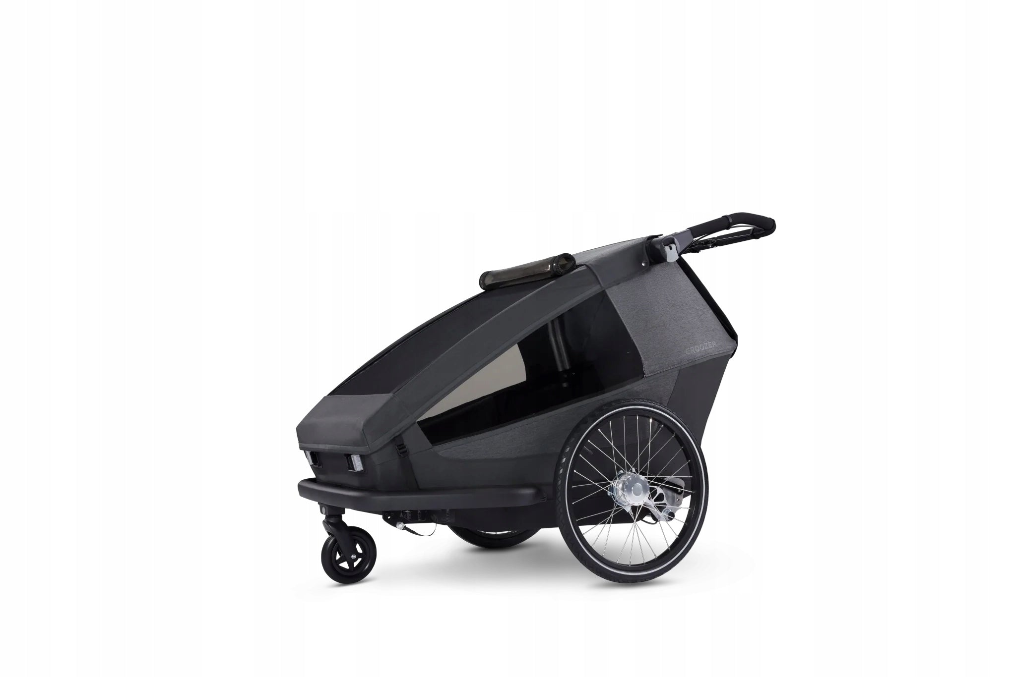 Bicycle trailer Croozer Yuuna Moonlight Black 2 - modular without seats Manufacturer code 121001124