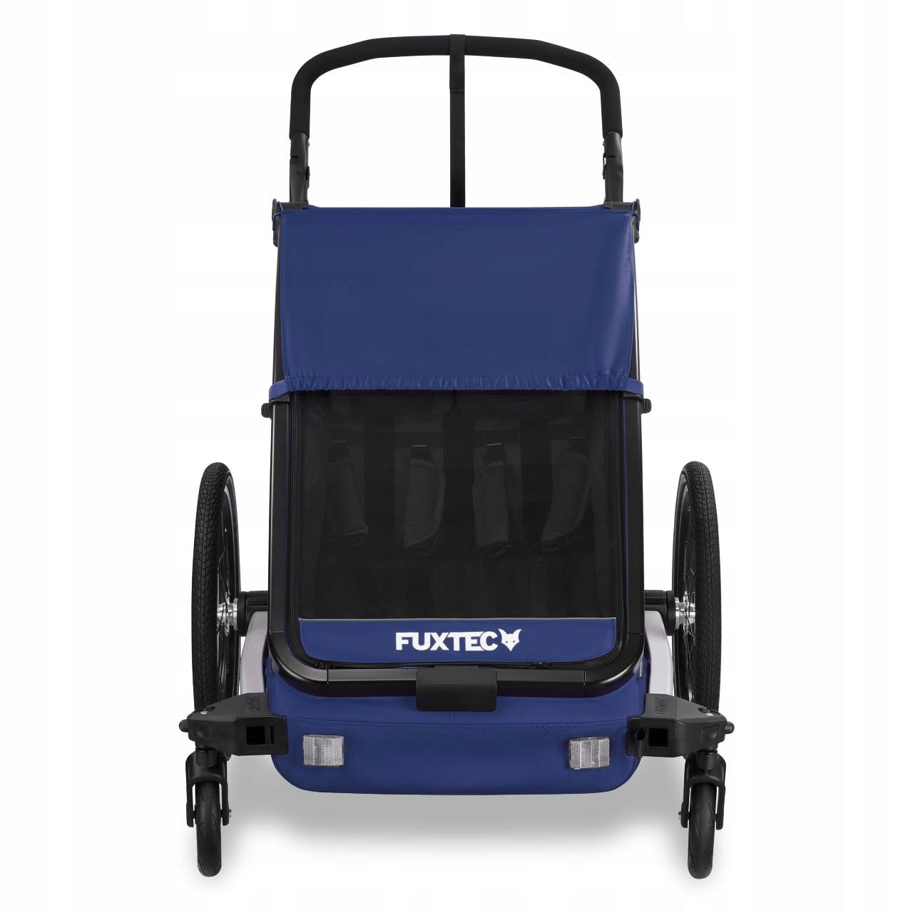 Bicycle trailer FUXTEC FX-FA1-SET-BLUE with jogger wheel For for kids