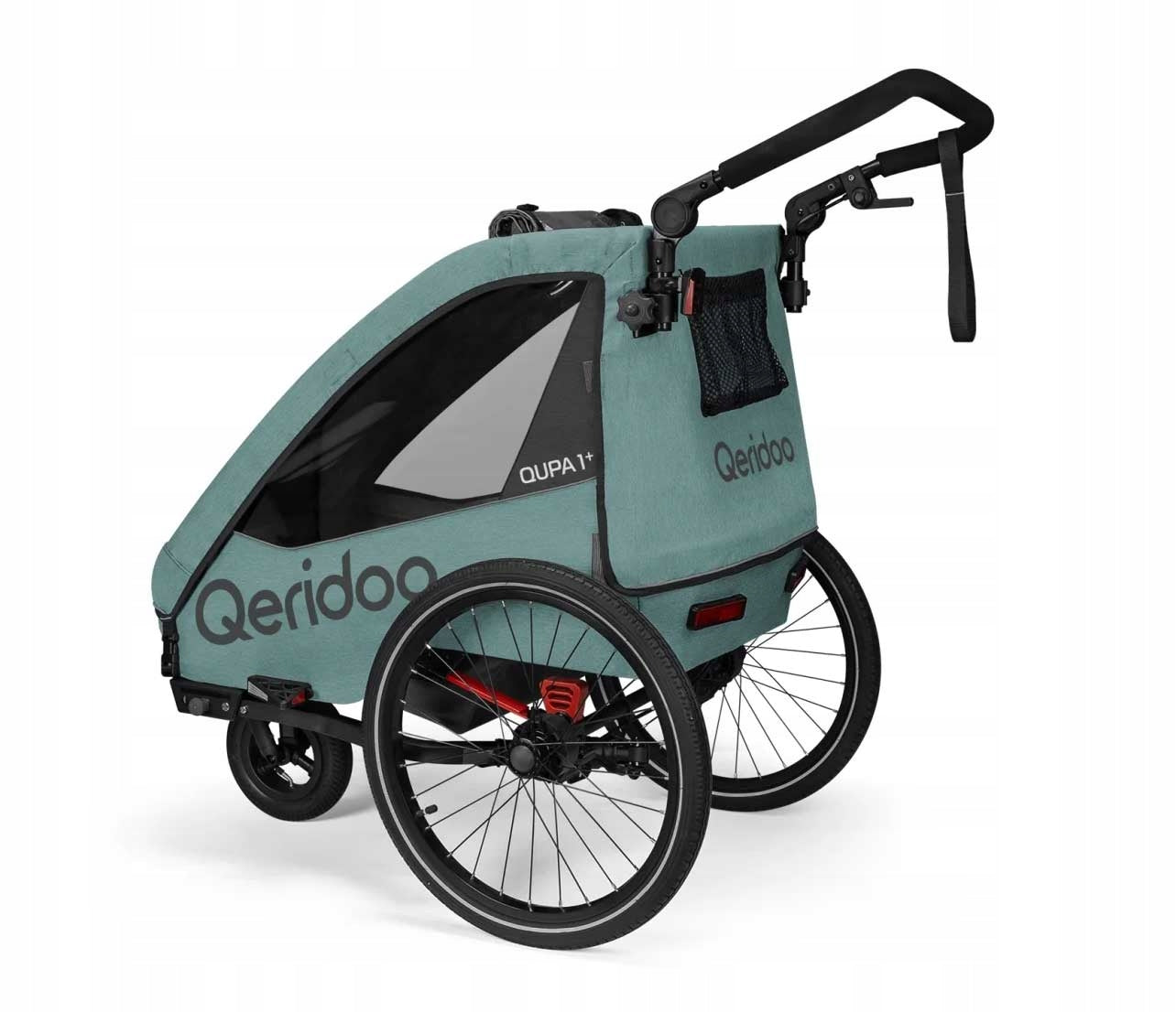 Bicycle trailer QERIDOO QUPA 1 Plus Blue Number of seats 1