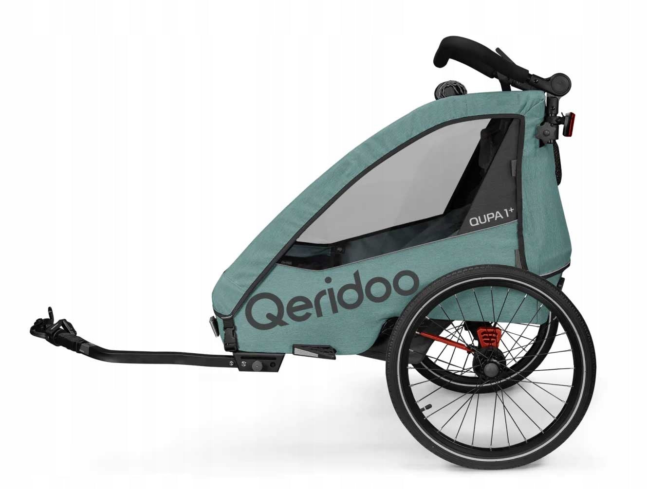 Bicycle trailer QERIDOO QUPA 1 Plus Blue