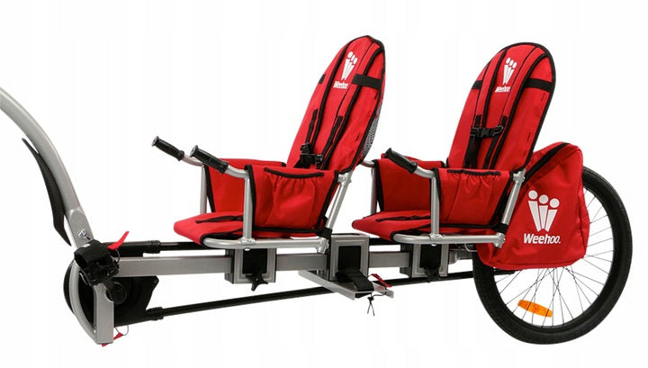 Bicycle trailer for 2 children Weehoo Igo Two 2