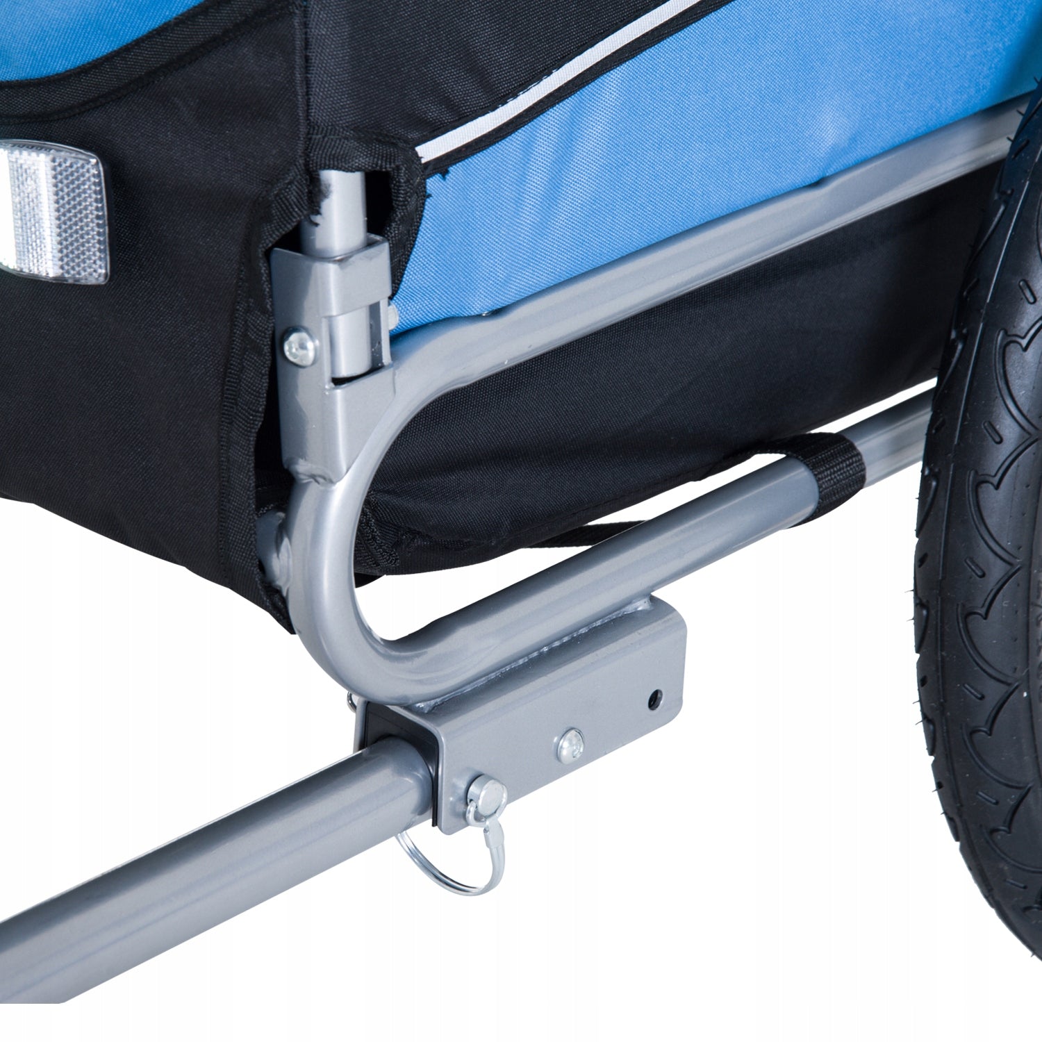Bicycle trailer for dog PawHut maximum weight of dog 40 kg Brand PawHut
