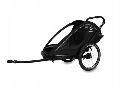 Bicycle trailer for one child Hamax BREEZE ONE Black