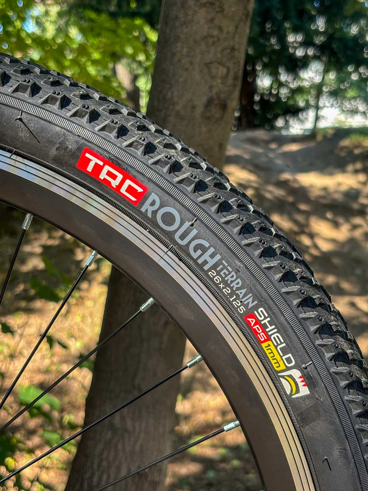Bicycle tyre 26 inches TRC 26x2.125 ANTI-PUNCTURE INSERT 57-559 STRONG Bicycle type urban, trekking MTB
