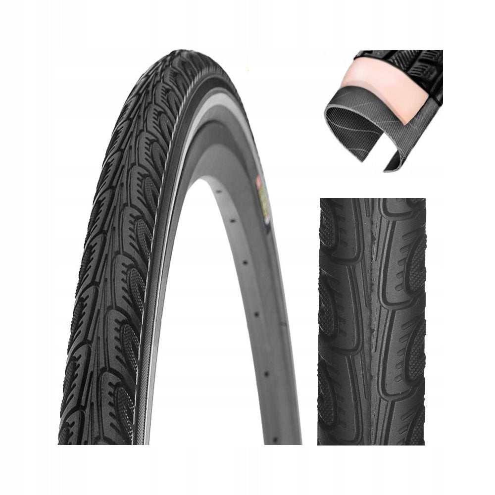 Bicycle tyre 28" TRC ANTI-PUNCTURE 700x35C 37-622 with reflective strip