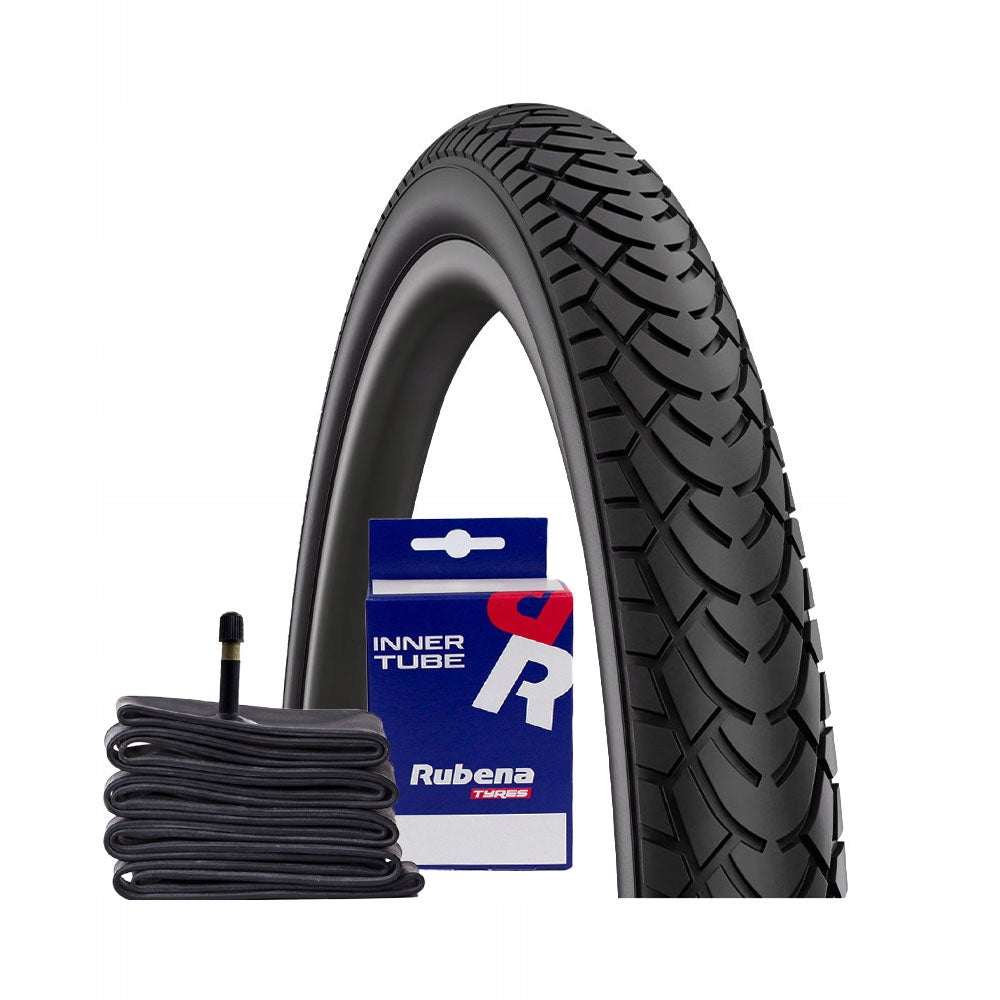 Bicycle tyre 28 + inner tube for bicycle 28 x 1.75 47-622 MITAS RUBENA