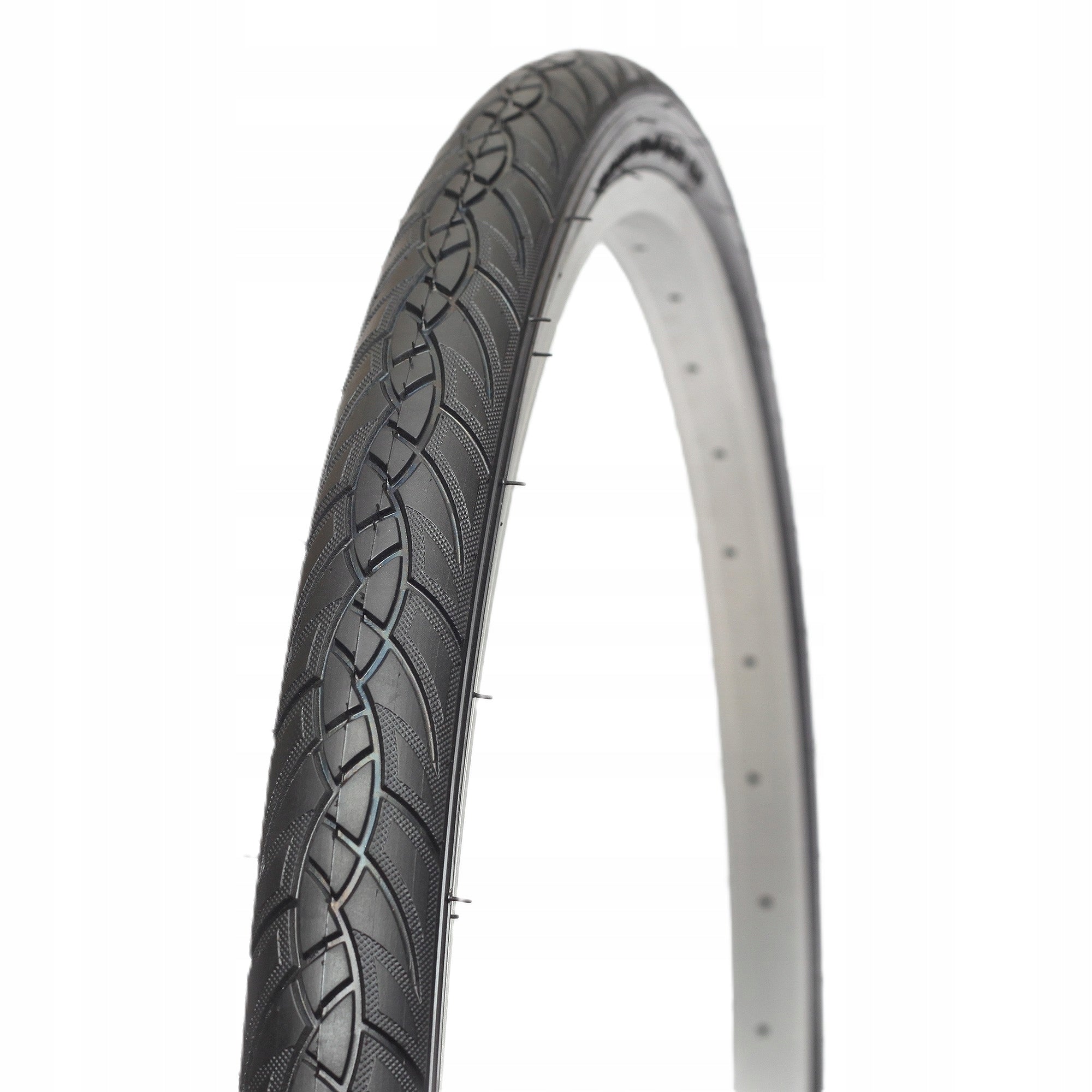 Bicycle tyre 28x1.75 (700x45C) plus PUMP MINI FREEBIE ,CITY Color black