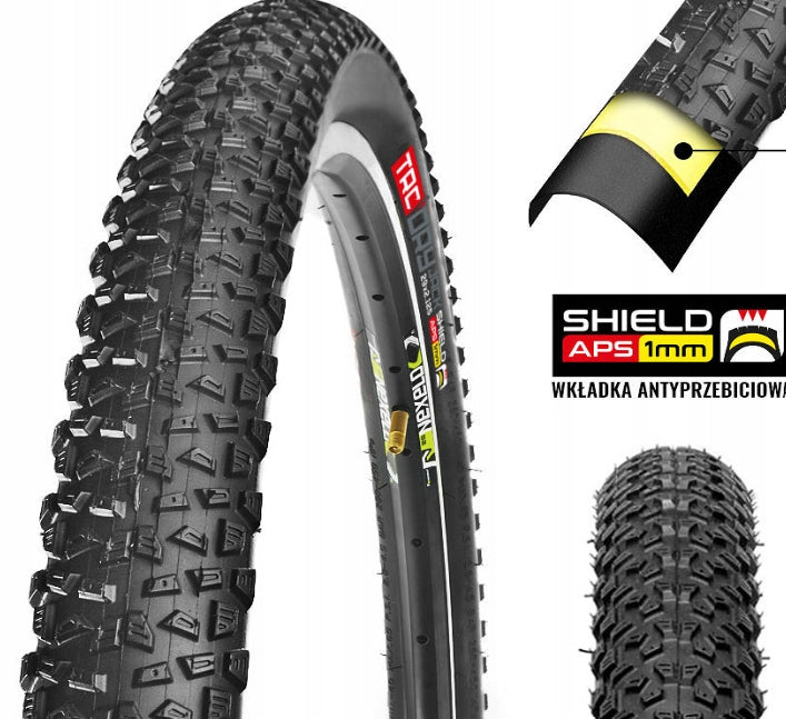 Bicycle tyre 29 x 2,125 (57-622) DRYJACK MTB TRC ANTI-PUNCTURE 06658