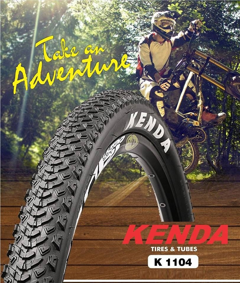 Bicycle tyre 29x2.10 KENDA 50-FIFTY MTB UNIVERSAL + AV inner tube Model K1104A+AV 29"