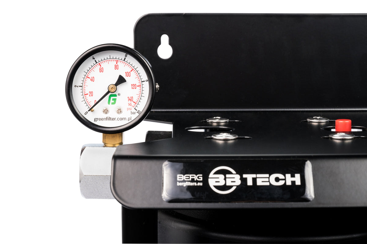 Big Blue 2×20″ 1″ Water Filtration System – 2-Stage Set with Pressure Gauges Manufacturer code SFBBTH2021B.M.SET