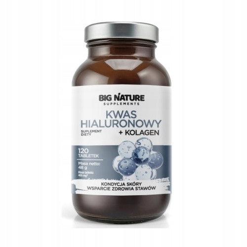Big Nature Hyaluronic Acid Collagen 120 t.