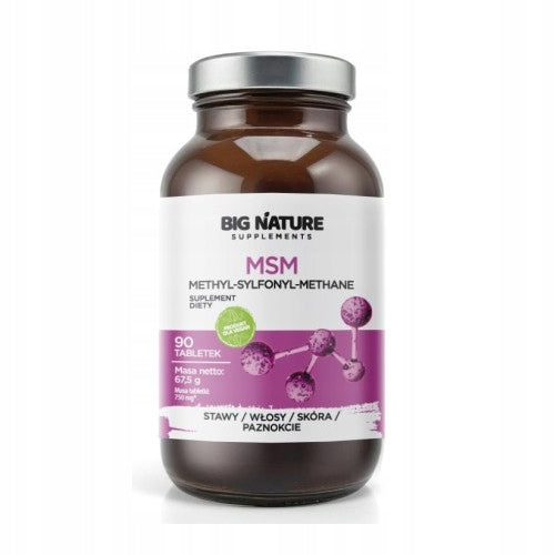 Big Nature Tablets MSM 90 Pack