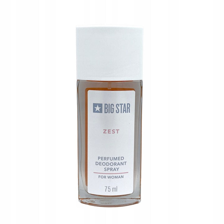 Big Star Zest Perfumed Deodorant for Women - 75 ml -