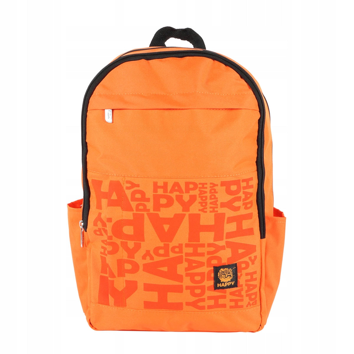 BiggDesign School Backpack Happy Orange Waterproof 17''