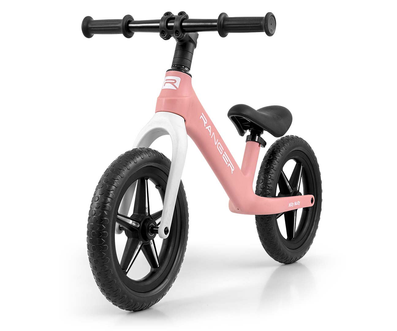 Bike 12 INCHES Running Luminous LED Wheels Gift for Girls 3 Year Old Color pink