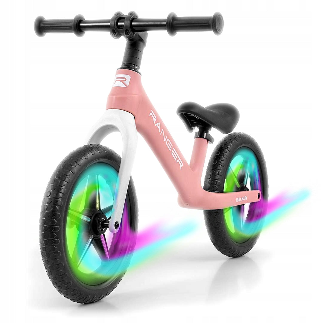 Bike 12 INCHES Running Luminous LED Wheels Gift for Girls 3 Year Old