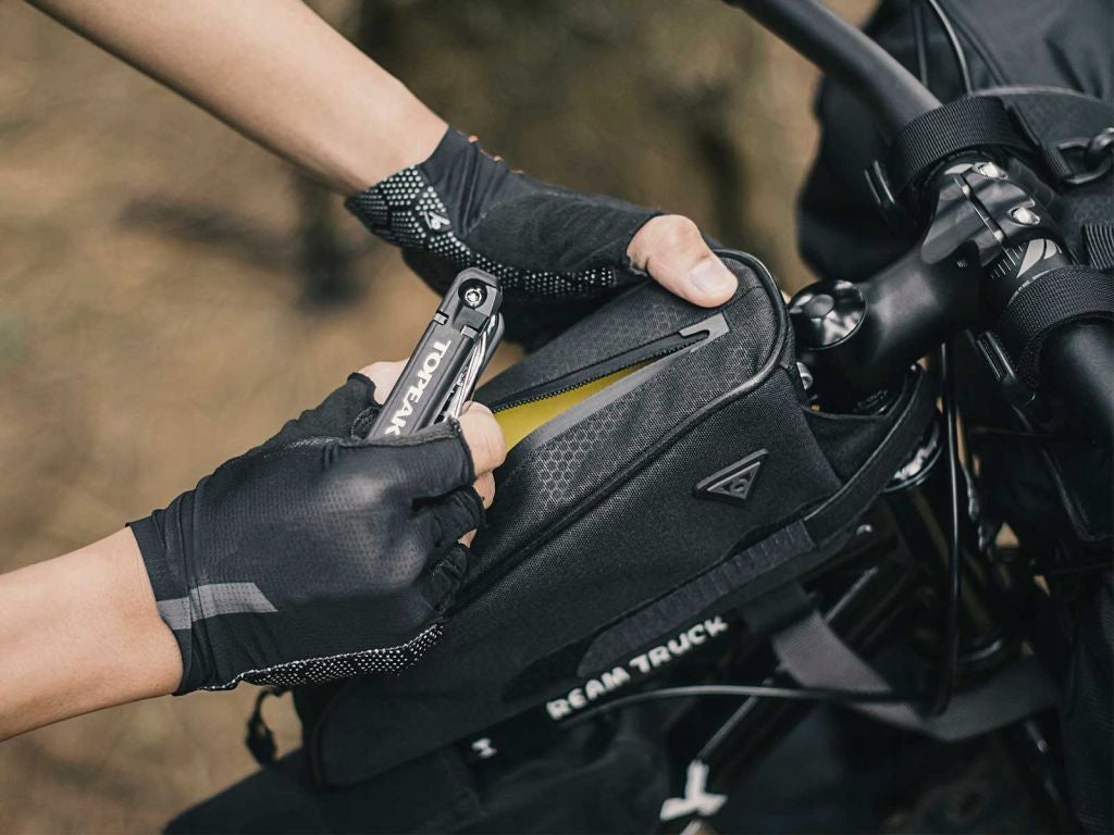 Bike Bag for Frame Topeak Loader Toploader Black Model TopLoader