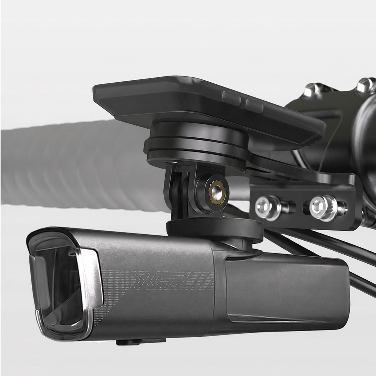 Bike Bridge Holder 2in1 Counter Handlebar for Garmin Wahoo Bryton For multipurpose