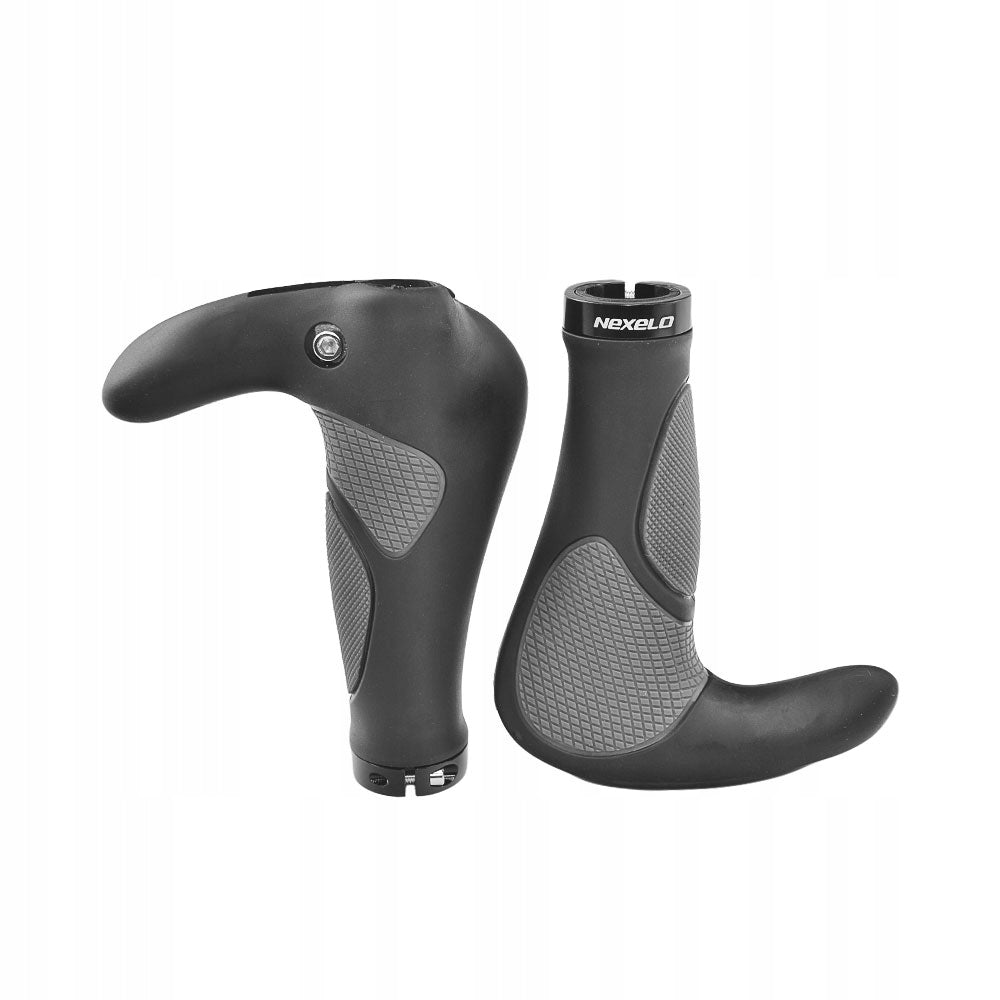 Bike Handlebar Grips Bike Handlebar Rubber Horns 128mm For Handlebars Manufacturer code HL-G232