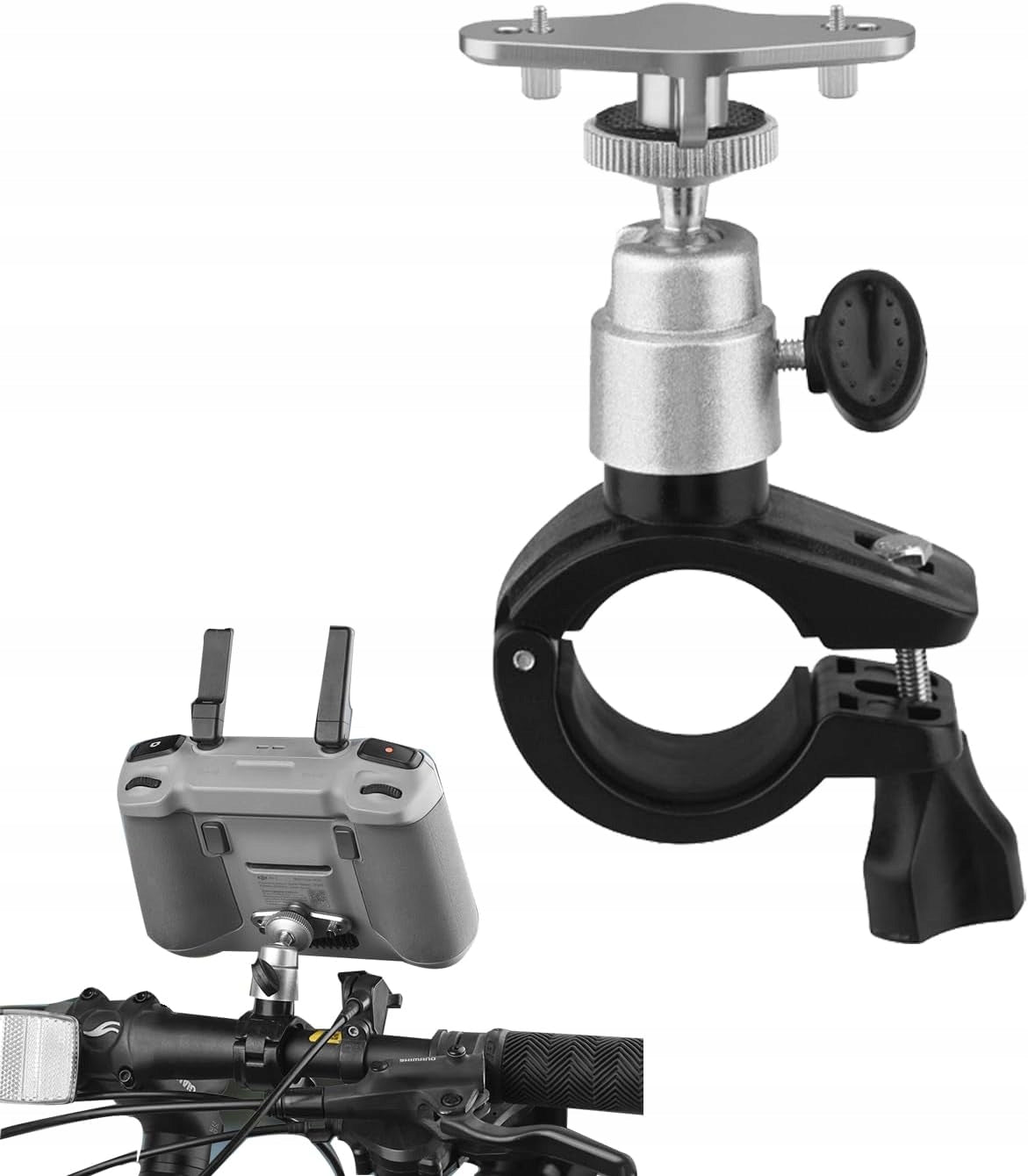 Bike Holder Mount Adapter for DJI RC/RC2 Controller Bicycle Handlebar Mount