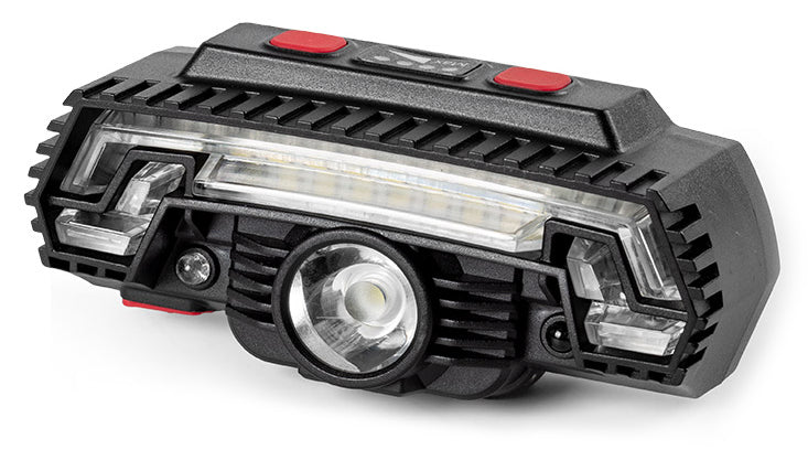 Bike Light 3in1 Indicator Flashlight Headlamp Workshop Lamp Color black